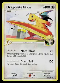 Pokemon Card - Dragonite FB Supreme Victors 56/147 Uncommon - Image 1