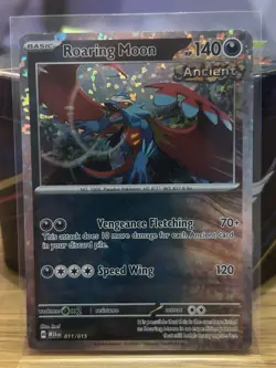 McDonald's Roaring Moon Ancient Pokemon Card #011/015 Pokemon TCG Holo NM - Image 1