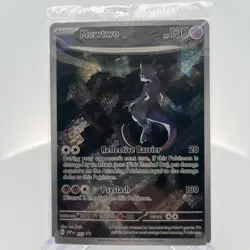 SEALED Pokemon TCG Mewtwo SVP 151 #052 Black Star Promo Card NM Condition - Image 1