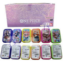 ONE PIECE CARD GAME 1 BOX Mini tin Pack vol.2 TS-02 Japanese 12 Tin Set-Sealed - Image 2