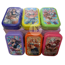 ONE PIECE CARD GAME 1 BOX Mini tin Pack vol.2 TS-02 Japanese 12 Tin Set-Sealed - Image 3