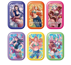 ONE PIECE CARD GAME 1 BOX Mini tin Pack vol.2 TS-02 Japanese 12 Tin Set-Sealed - Image 4