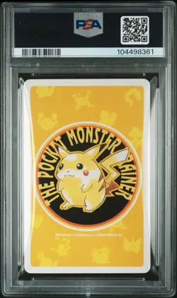 PSA 10 GEM MINT Pokemon Yellow Playing Card - Arbok King of Spades (POP 3) - Image 3