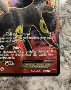 Umbreon EX 119/124 Full Art Holo Ultra Rare XY Fates Collide Pokemon Card - Image 5
