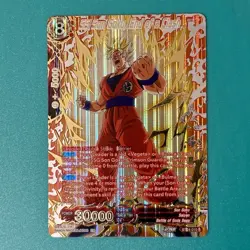 SS Goku End of a Clash BT24-010 R Gold Foil Alt Art Dragon Ball Super CCG Card - Image 2