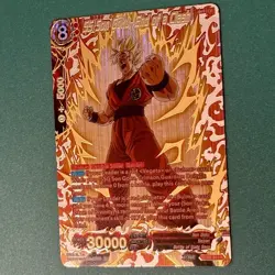SS Goku End of a Clash BT24-010 R Gold Foil Alt Art Dragon Ball Super CCG Card - Image 4