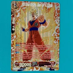 SS Goku End of a Clash BT24-010 R Gold Foil Alt Art Dragon Ball Super CCG Card - Image 5