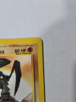 Pokemon TCG Shining Kabutops Neo Destiny Holo Card #108/105 2000 - Image 4