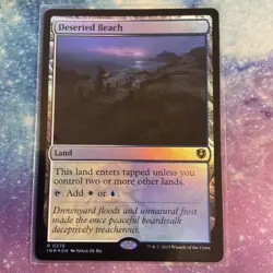 Deserted Beach (FOIL) x1 - MTG Innistrad Remastered INR #276 - Image 1
