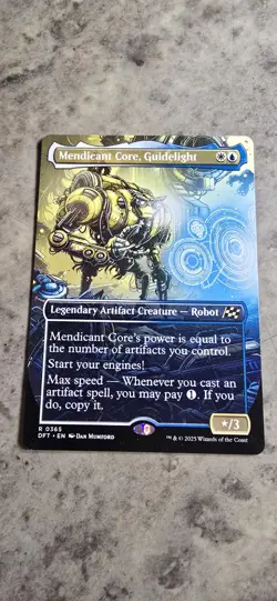 Mendicant Core, Guidelight (Borderless) Aetherdrift Regular Legendary Artifact - Image 1