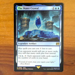 The Water Crystal - Prerelease Foil Promo - Final Fantasy III MTG FF3 - Image 1