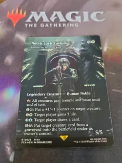 Mtg. Noctis Lucis Caelum. Foil Showcase. Final Fantasy. Pack Fresh - Image 1
