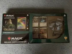 Magic the Gathering Deluxe Commander Deck Kit Riders Of Rohan Lord Of The Rings - Image 2