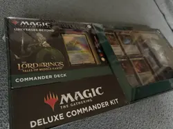Magic the Gathering Deluxe Commander Deck Kit Riders Of Rohan Lord Of The Rings - Image 3