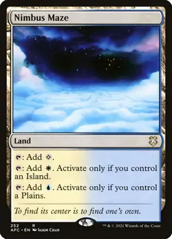 1x Nimbus Maze NM Eng MTG - AFR Commander - Image 1