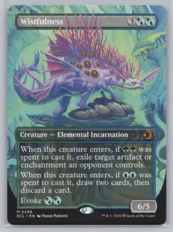 Wistfulness (Borderless) M Lorwyn Eclipsed 296 NM - Image 1