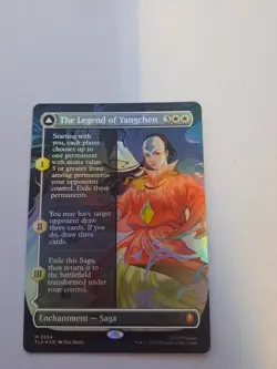 MTG - The Legend of Yangchen (Borderless) - Avatar: The Last Air (Foil) (LP) - Image 1