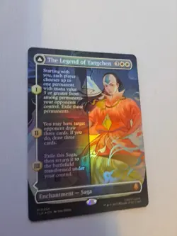 MTG - The Legend of Yangchen (Borderless) - Avatar: The Last Air (Foil) (LP) - Image 2