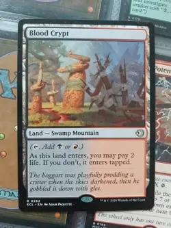 Mint/Near-Mint, English - 1 x MTG Blood Crypt Lorwyn Eclipsed - Image 1