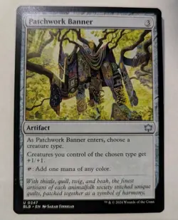 Patchwork Banner Bloomburrow - MTG RARE - Image 1