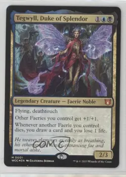 Tegwyll Duke of Splendor Foil Magic: Wilds Eldraine Commander WOC #0001 - Image 1