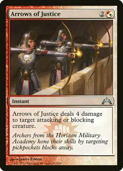 1x Arrows of Justice - NM English MTG - Gatecrash - Image 1