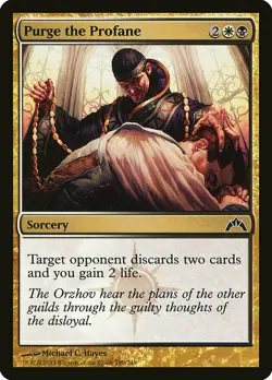 1x Purge the Profane - NM English MTG - Gatecrash - Image 1