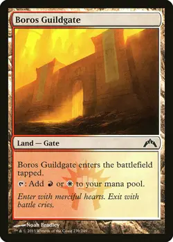 1x Boros Guildgate - NM English MTG - Gatecrash - Image 1