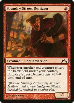 1x Foundry Street Denizen - NM English MTG - Gatecrash - Image 1
