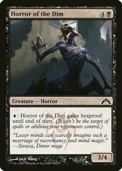 1x Horror of the Dim - NM English MTG - Gatecrash - Image 1
