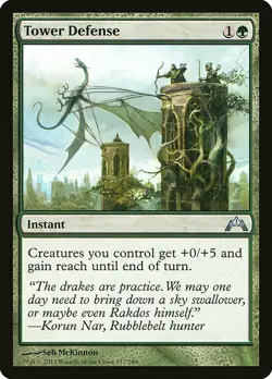 1x Tower Defense - NM English MTG - Gatecrash - Image 1