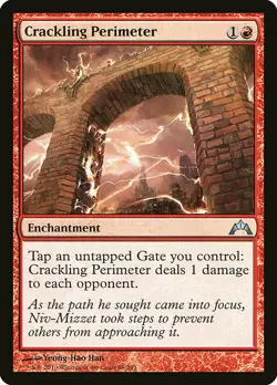 1x Crackling Perimeter - NM English MTG - Gatecrash - Image 1