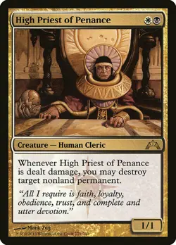 1x High Priest of Penance - NM English MTG - Gatecrash - Image 1