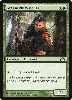 1x Greenside Watcher - NM English MTG - Gatecrash - Image 1