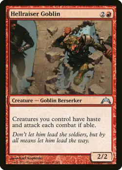 1x Hellraiser Goblin - NM English MTG - Gatecrash - Image 1