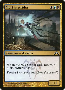 1x Mortus Strider - NM English MTG - Gatecrash - Image 1