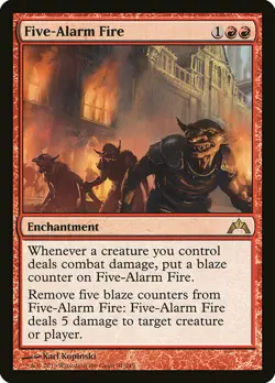 1x Five Alarm Fire - NM English MTG - Gatecrash - Image 1