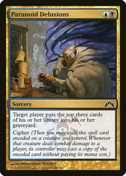 1x Paranoid Delusions - NM English MTG - Gatecrash - Image 1