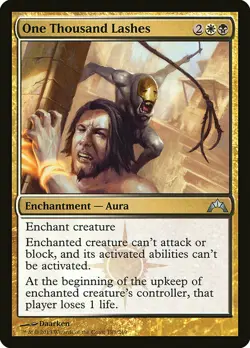 1x One Thousand Lashes - NM English MTG - Gatecrash - Image 1