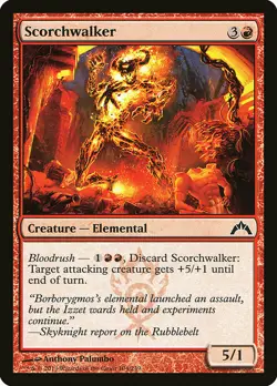 1x Scorchwalker - NM English MTG - Gatecrash - Image 1