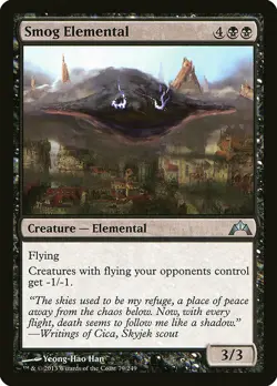 1x Smog Elemental - NM English MTG - Gatecrash - Image 1