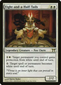 1x Eight-and-a-Half-Tails - NM English MTG - Champions of Kamigawa - Image 1