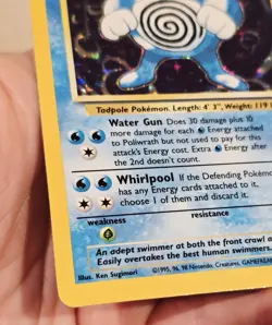 Poliwrath 13/102 Holo NM/MT Pokemon Base Set Rare 1999 WOTC - Image 5