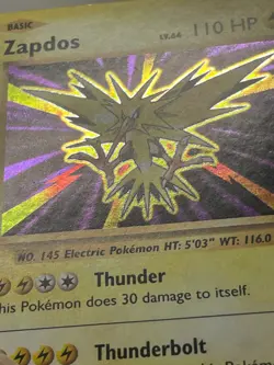 Pokemon Zapdos XY Evolutions Holo Rare 42/108 - LP - Image 3