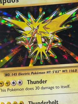 Pokemon Zapdos XY Evolutions Holo Rare 42/108 - LP - Image 4