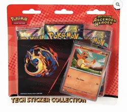 PRE-SALE Pokemon Mega Evolutions Ascended Heroes Sticker Collection 01/30/2026 - Image 4
