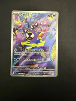 Gastly 177/162 TEF Temporal Forces Illustration Rare Pokemon TCG - NM - Image 1