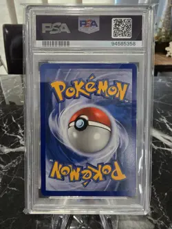 2006 POKEMON EX DRAGON FRONTIERS MEGANIUM 4/101 REVERSE STAMPED HOLO RARE PSA 9 - Image 2