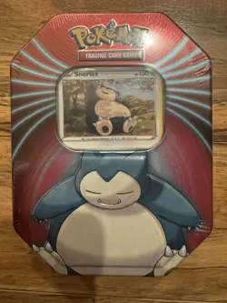 Pokemon TCG 2021 Snorlax Tin new - Image 1