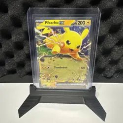 Pokemon TCG Pikachu ex SVP 106 Battle Academy 2024 Black Star Promo Z15 - Image 1